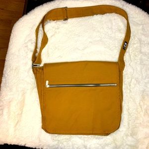 Brand new Marimekko Messenger Shoulder bag (unisex) mustard yellow color